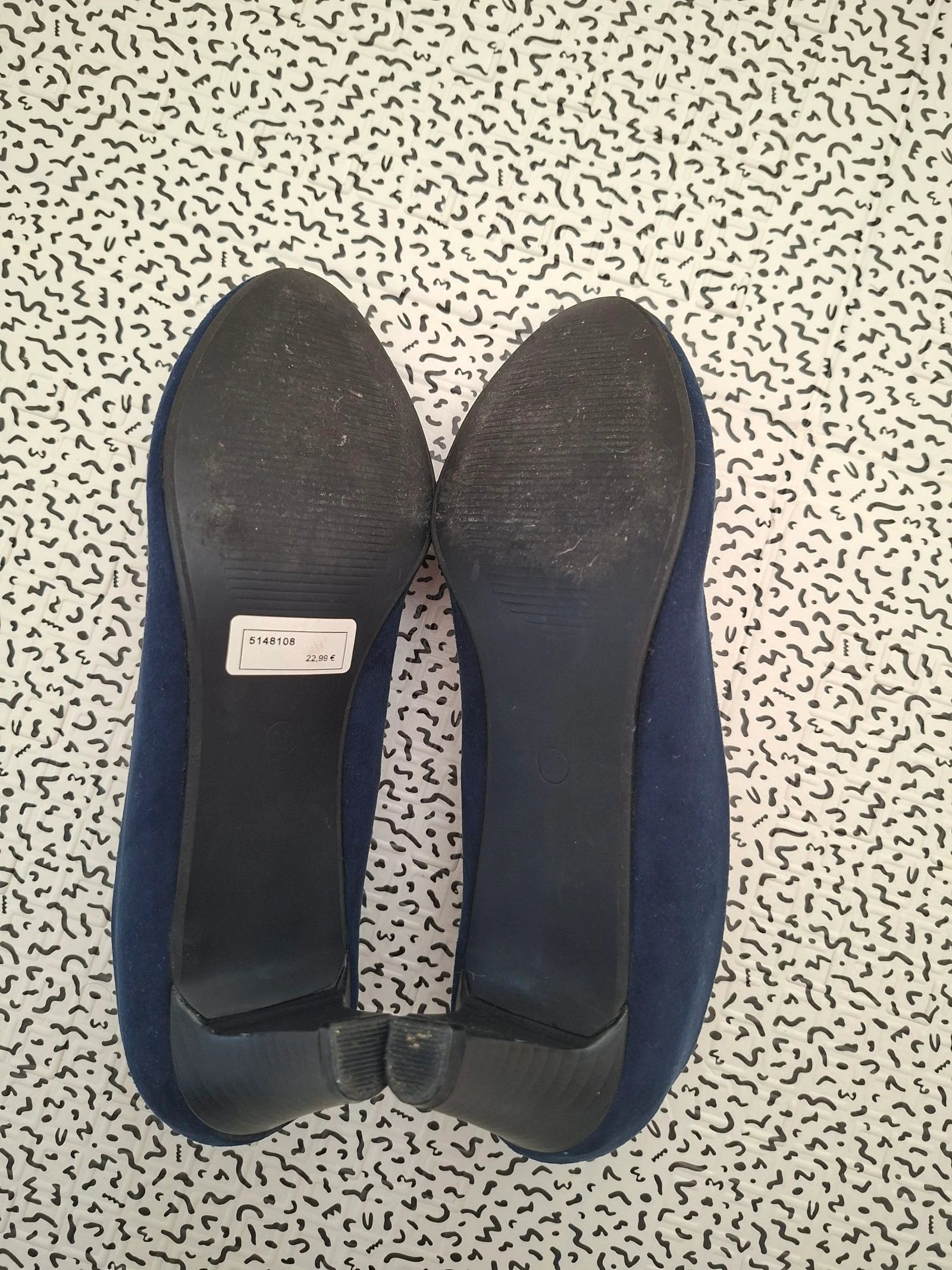Navy blue pumps Ligne à Suivre size 39 – Elegant heels – photo 7